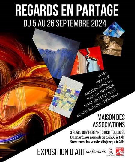 Regards en partage | Expositions d'art au féminin